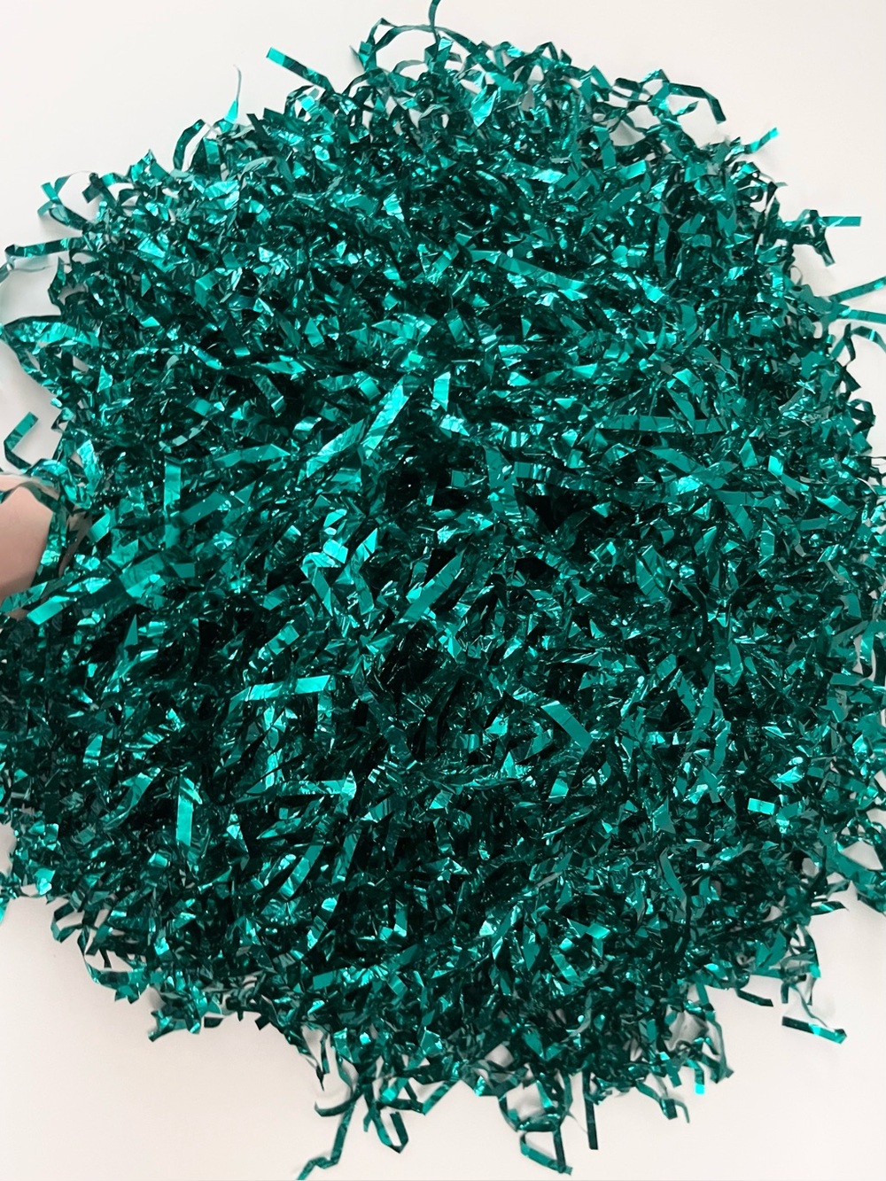Large Teal cheerleader Pom Pom
